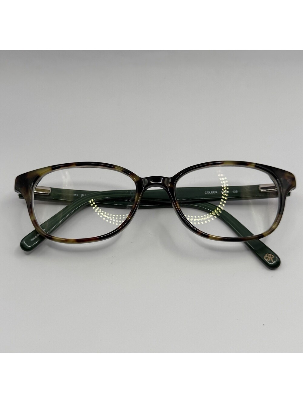 Banana Republic Coleen Eyeglass Frames Tortoise Green 49-17-135 Women’s